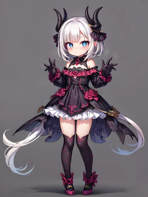 1girl, solo, simple background,full body, Spider Monster girl