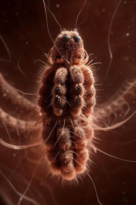 A mucous cocoon and embryo, Tarantula <lora:Proto:0.6>