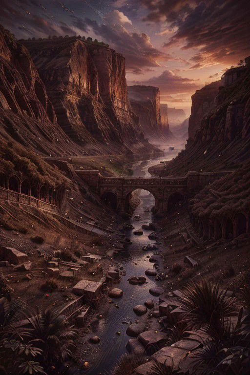 A valley forgotten by time, (masterpiece),((ultra-detailed)), (highly detailed CG illustration),(expressionless), (best quality:1.2), High quality texture, intricate details, detailed texture, High quality shadow, Cinematic Light, Depth of field, light source contrast, perspective,20s, <lora:epi_noiseoffset2:1>, <lora:add_detail:0.8>, npzw, monochrome