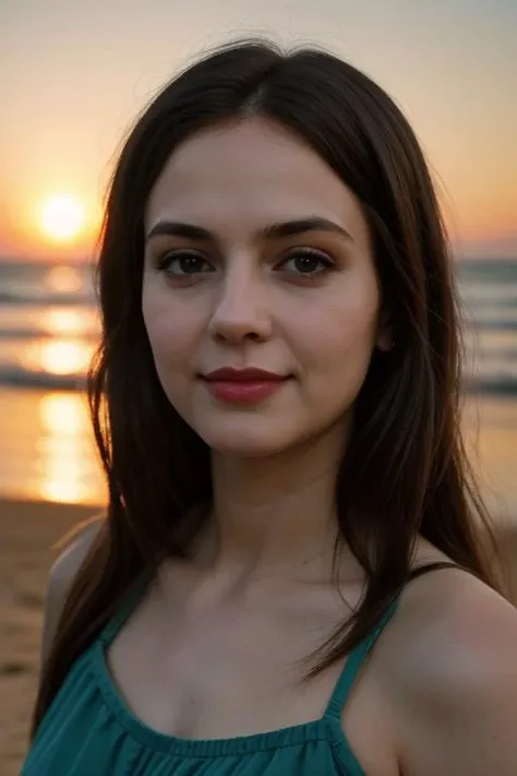 (hazel-green eyes), detailed eyes, (detailed face), ((long hair)) , (portrait), (head tilt up), (((Call of Beauty, marvellous art, wonderful colours))) ((beach, sunset, natural lighting)), ((splendid scene)) (((face portrait))) (((realistic))) <lora:lcm_lora_sd15:1> <lora:sania_v3:1>, (masterpiece, best quality), intricate details, realistic, photorealistic, flawless structure, masterpiece, (portrait), natural skin, (long hair), oiled skin, subsurface scattering, shot with cinematic camera, soft lighting, high quality, best quality, masterpiece, best picture, sexy, lovely, stunning