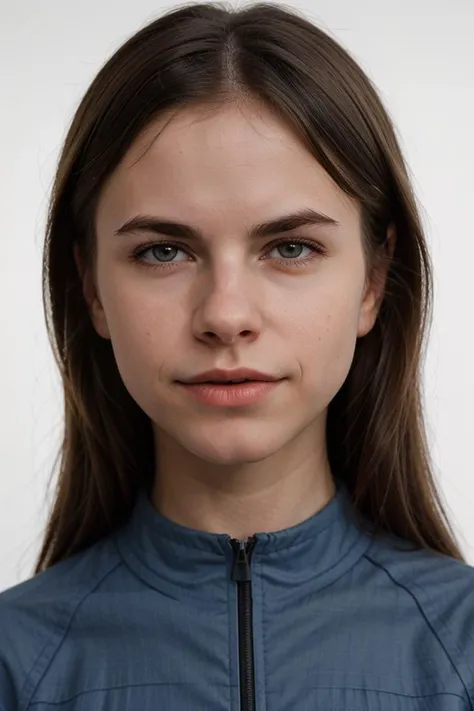 tv_Sirena_Milano_PS_V1, neutral expression , wearing space suit, high angle, Pentax K-1 Mark II, PA7_Human-Likeness