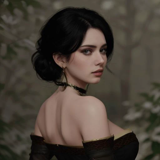 Stunning girl wearing a black dress hair moved by wind, (black hair, hair over shoulder), beautiful blue eyes , ornaments_earrings, happy,Spring forest,
(masterpiece), perfect anatomy, intricate, (highly detailed), photorealistic, perfect anatomy, cinematic lighting, shading, best quality, ultra-detailed, looking at viewer, fantasy theme, stunning details, flat color,