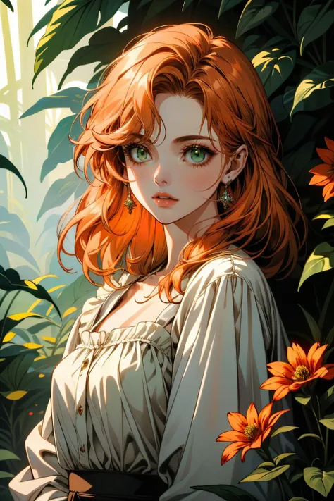 ((ultra detailed, masterpiece, absurdres))
 <lora:UDAshley:0.9>
UDAshley, 1girl, solo, orange hair, green eyes, Deep in a mystical forest, surrounded by ancient ruins, wearing an ethereal, flowing gown, with arms folded