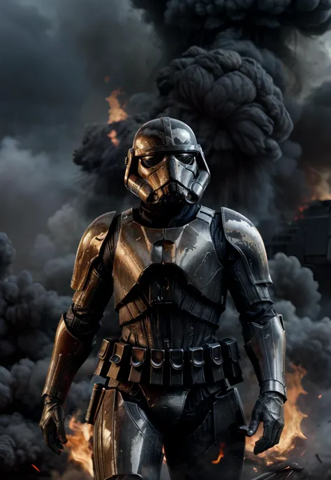 masterpiece, best quality, high res, best quality, pthe greatest details, 8k, UHD, HDR, fire and smoke, 1man, epic,
<lora:add_detail:1>, <lora:ng_deepnegative_v1_75t:1>, <lora:RealDownblouse15_v2.08:1>,<lora:DtrooperV01:1>
deathtrooper suit, man in deathtrooper, Fujifilm XT3,