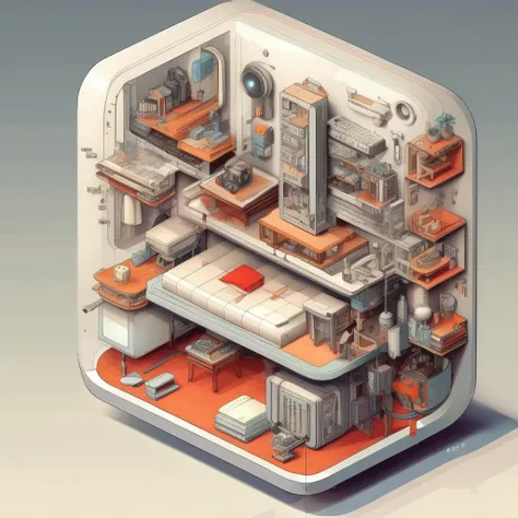 <lora:Isometric Cutaway:1>,Isometric Cutaway ,è¯´æäºæ¥è§¦å¨çç»ææ¯æä¹æ ·çï¼å¦ä½å®è£ç