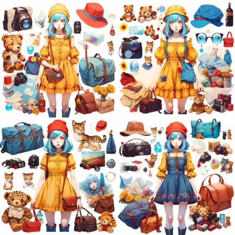 fashion girl sheet 时尚女孩配置表LORA