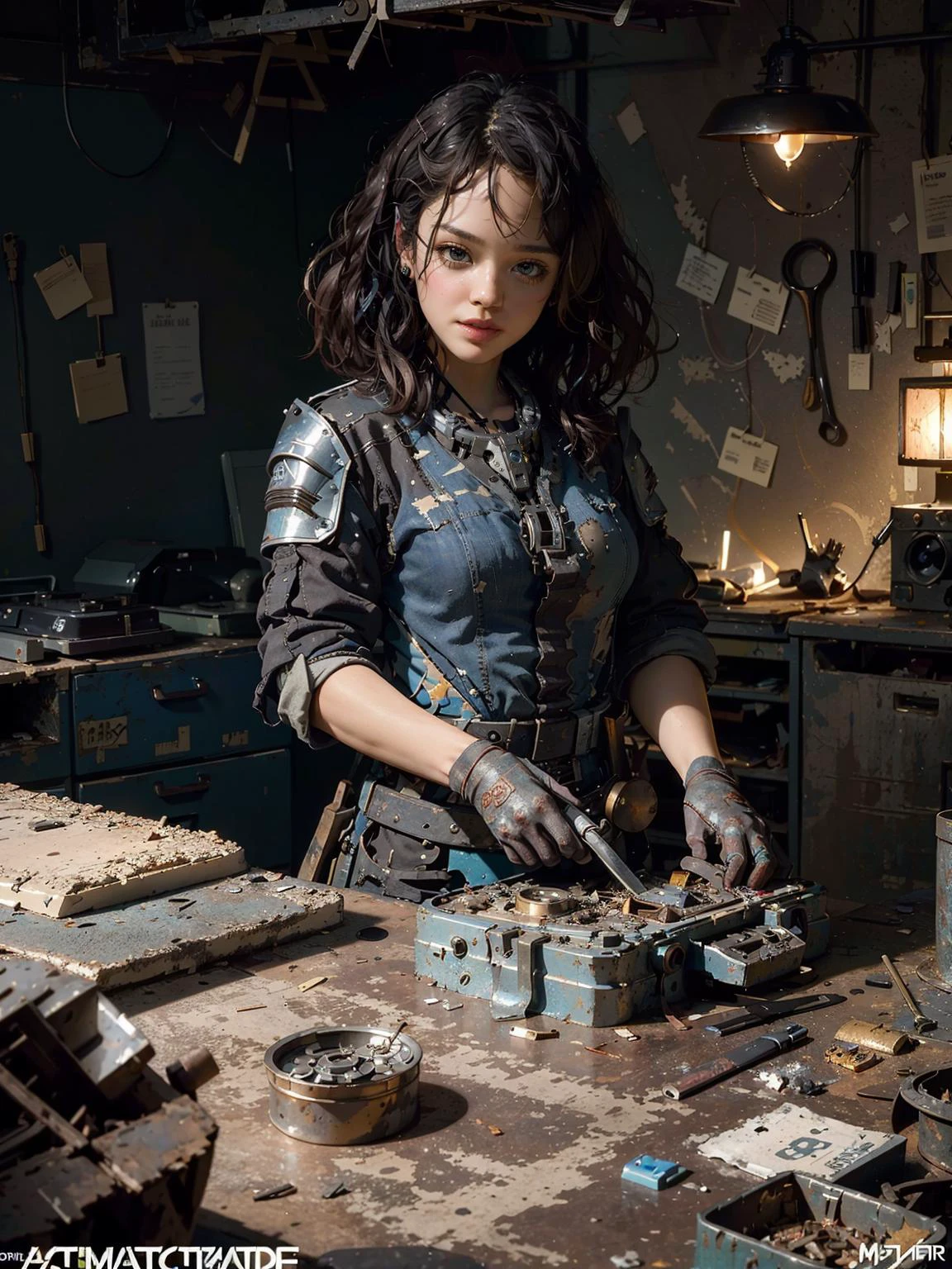 1girl, dynamic angle, (abstract background:1.3), octane render, Sunlight, L USM, official art, unity 8k wallpaper, ultra detailed, aesthetic, masterpiece, best quality, photorealistic, t3ss1th0mps0n, <lora:t3ss1th0mps0n:1>, Clutter-Mechanical