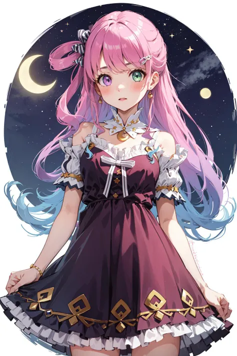 himemori_luna, girl <lora:KitsuneAi-HimemoriLuna-LoCon32V1:1>
pink dress