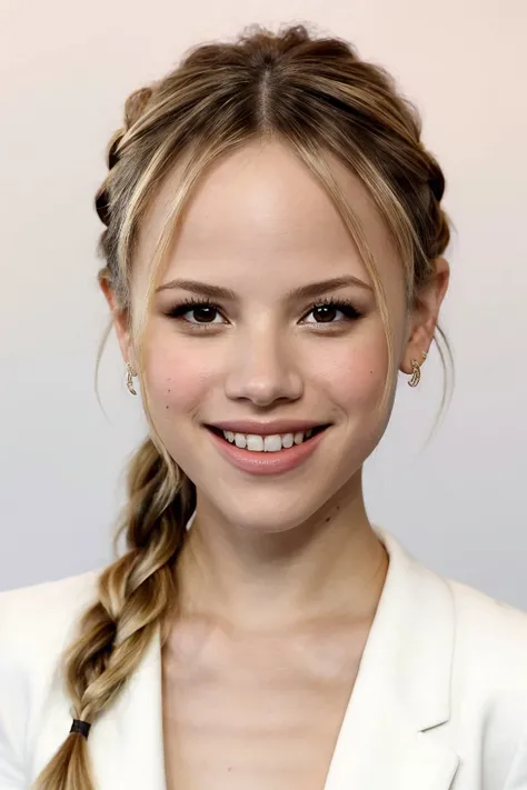score_9, score_8_up, score_7_up, ohwx, 1girl, realistic, photo, happy, slim, off-shoulder dress, blonde, twintails, <lora:CrunchyBanana_PONY_DORA_Jennifer_Lawrence:1>, simple background, solo focus, looking at viewer, rating_safe