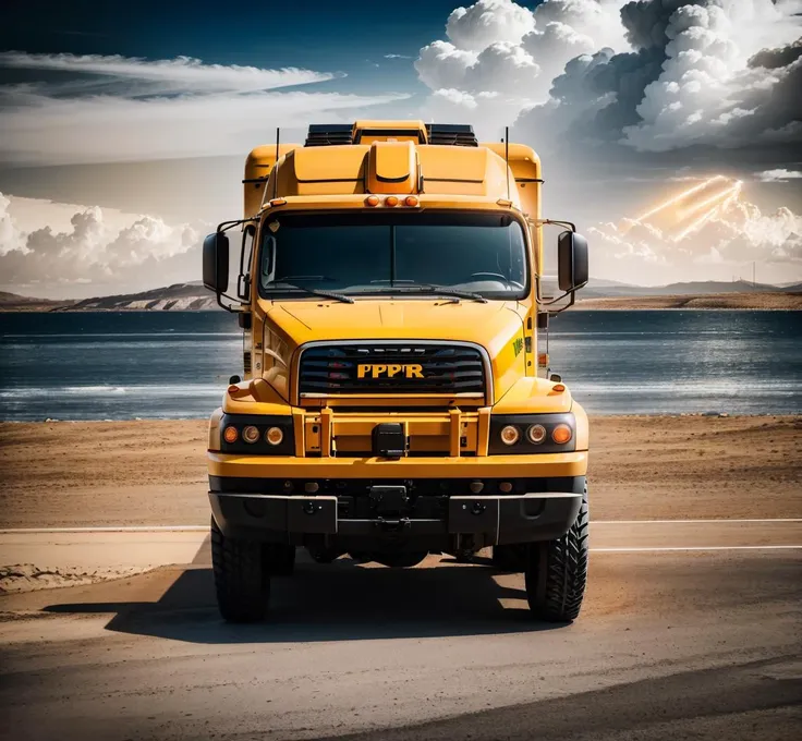 (masterpiece:1.1),yellow ( truck space concept hypermodern:1.1)<lyco:TruckMaker:0.9> heading right,view, epic drama, seaside
realistic, 8k uhd, dslr, cinematic lighting, high quality, film grain, Fujifilm XT3
