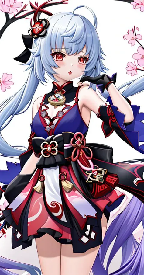 <lora:qiqiGenshinImpact_QiqiGenshinImpact:1> ofuda 1girl qiqi \(genshin impact\)