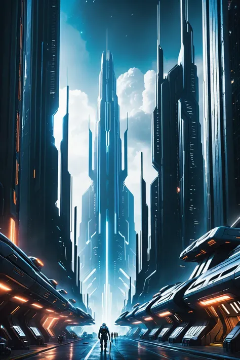 photograph, cinematic color grading, scifi, solemn,epic scifi city outside of the universe<lora:EnvyBetterHiresFixXL01:0:hr=1><lora:EnvyGothicXL01:1>