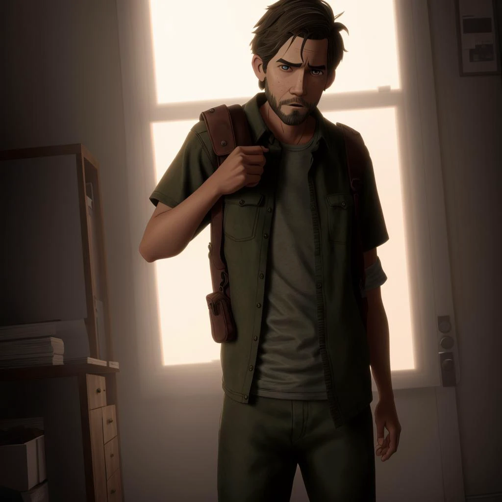 Joel The Last of Us <lora:SpiderVerse:0.75>