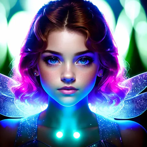 adorable (DollieNobodySD15:1) girl as a fairy,(highly detailed:1.2),(best quality:1.2),(8k:1.2),sharp focus,(subsurface scattering:1.1),award-winning photograph,professional portrait photography,(close shot:1.1) (glowing bioluminescent forest:1.2),iridescent fairy wings,sultry expression (very detailed background:1.2),(magical fantasy:1.0), (knollingcase:1.1),(analog style:1.1),(modelshoot style:1.2),dramatic lighting
