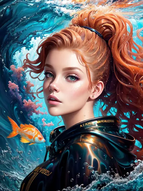 Style-NebMagic modelshoot style, (extremely detailed CG unity 8k wallpaper), Chaotic storm of intricate liquid smoke in the head, stylized beauty full - length abstract portrait, wet-skin, by petros afshar, ross tran, tom whalen, peter mohrbacher, artgerm, shattered glass, ((bubbly underwater scenery by Style-Paint-1900)) radiant light octane render
dollienobodysd15