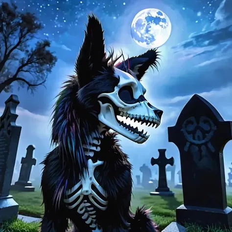 anthro,anthro dog, skinny,slender,thin,<lora:More_details:1>,furry, black hollow eyes,anthro skull, spoopy,anthro skull,<lora:sdxl_photorealistic_slider_v1:1.5>, <lora:Spoopy-v3c-xl:1>, in a graveyard, spooky scene, fog, mist, full moon, anthro skeleton, anthro skeleton,shimmer, sheen,(highly detailed:1.4),(detailed face:1.4), gothic, fangs, long fangs,
 PANDEMONIUM anthro SKULL, anthro SKULL, anthro SKULLPUNK,anthro SKULLCORE, anthro CYBERSKULL FANTASY,  RITUALPUNK EDGES, 8K RESOLUTION,
PHOTO OF GOTHIC SHADOWY anthro SKULLS, MASSIVE METAPHYSICAL anthro SKULL, LOVELY INCANDESCENT BLUE OF THE TWILIGHT SKY, A MULTITUDE OF ETHEREAL STARS, DETAILED DRAMATIC ATMOSPHERE, HYPERDETAILED CINEMATIC PHOTOGRAPH