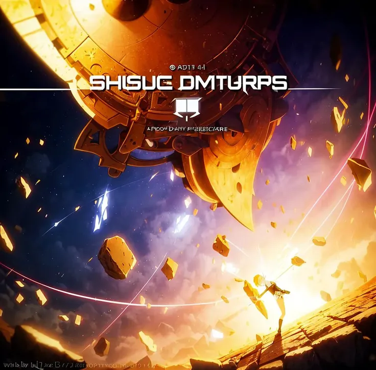 A visual title screen,Anime and Game Styles in the Early Years,masterpiece:1.4,best quality:1.4,high resolution:1.4,optical mixing,This is a cool title,Game Title,The character is the title itself.,Characters are words, not images.,Character Title,Look at the audience,(using subtle shifts in color and tone to create depth and dimension and a sense of craftsmanship and skill:1.3),expansive scenes,