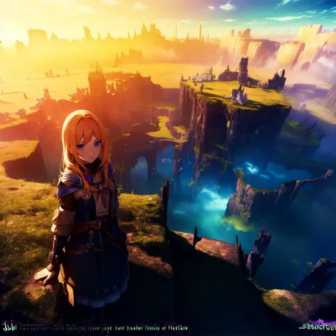 A visual title screen,(masterpiece:1.4),(best quality:1.4),(high resolution:1.4),optical mixing,This is a cool title,Game Title,1girl,It presents a metaphor for the cruelty and horror of the game.,breathtaking perspectives,wide-angle vistas,immersive landscapes,stunning views,expansive scenes,visual depth,