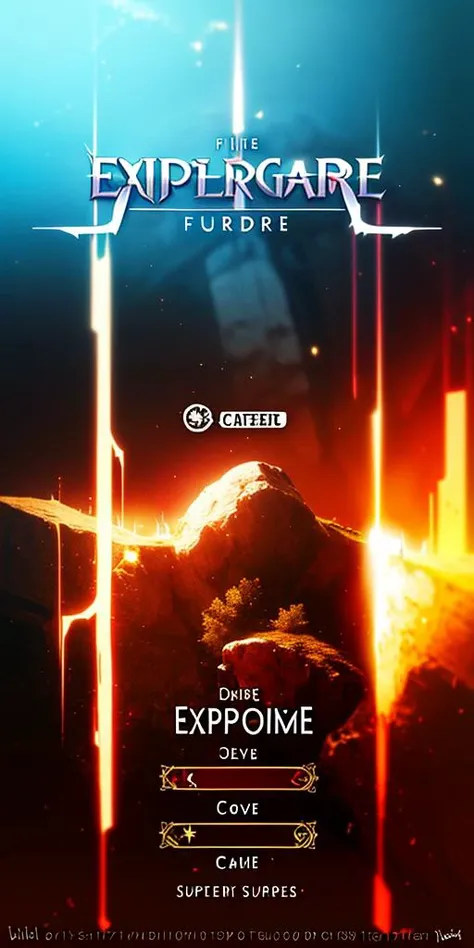 A visual title screen,(extreme detailed),(striking visuals),(Super-Resolution),1girl,Text Style,Real game textures,Darkness,Terror,