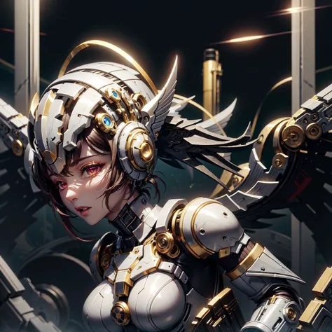 <lora:A-RandomSuper[mecha musume,mechanical parts,super robot joints,headgear,full armor]:0.5>, <lora:BlessedTech:0.5> ,<lora:reelmech1v2:0.4>,scifi, 1girl, high quality,finely detail,future, neon armor,realistic,sideboob,thighs, a sky full of spaceship ,mature,anime,photorealistic,detailed eyes,outdoor ,booster,flying,happy,sunny,eyes on camera,closed mouth,future street,aircraft,hands on own chest,high altitude,back weapons,bright,red and black armor