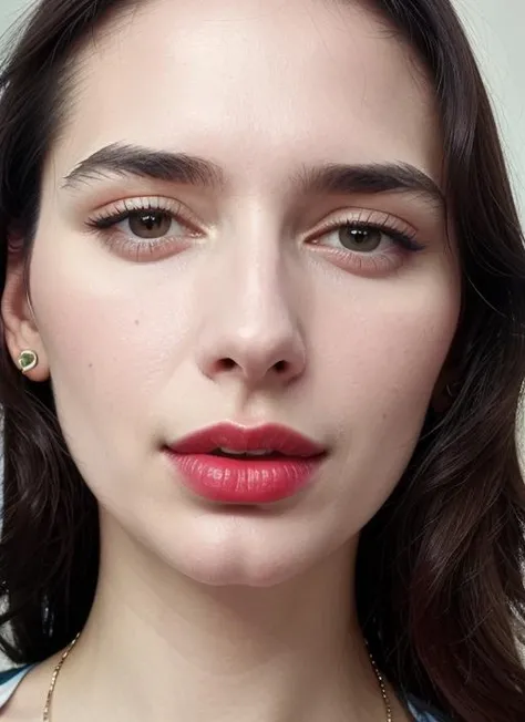 close up portrait of sks woman , by Flora Borsi, style by Flora Borsi, bold, bright colours, ((Flora Borsi)), by Henri Cartier-Bresson, <lora:lora-small-loraine-lna:1>