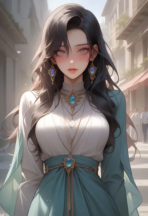 score_9, score_8_up, score_7_up, score_6_up, rating_questionable, 1girl, ((18YO:1.2)), Adult, (blue spiral in eyes), @@, (black hair:1), long hair, masterpiece, best quality, official art, extremely detailed CG unity 8k wallpaper, blush, breasts out, v, gorgeous and sexy dress, no background, <lora:sdxl\Expressive_H-000001:0.8>, expressiveH