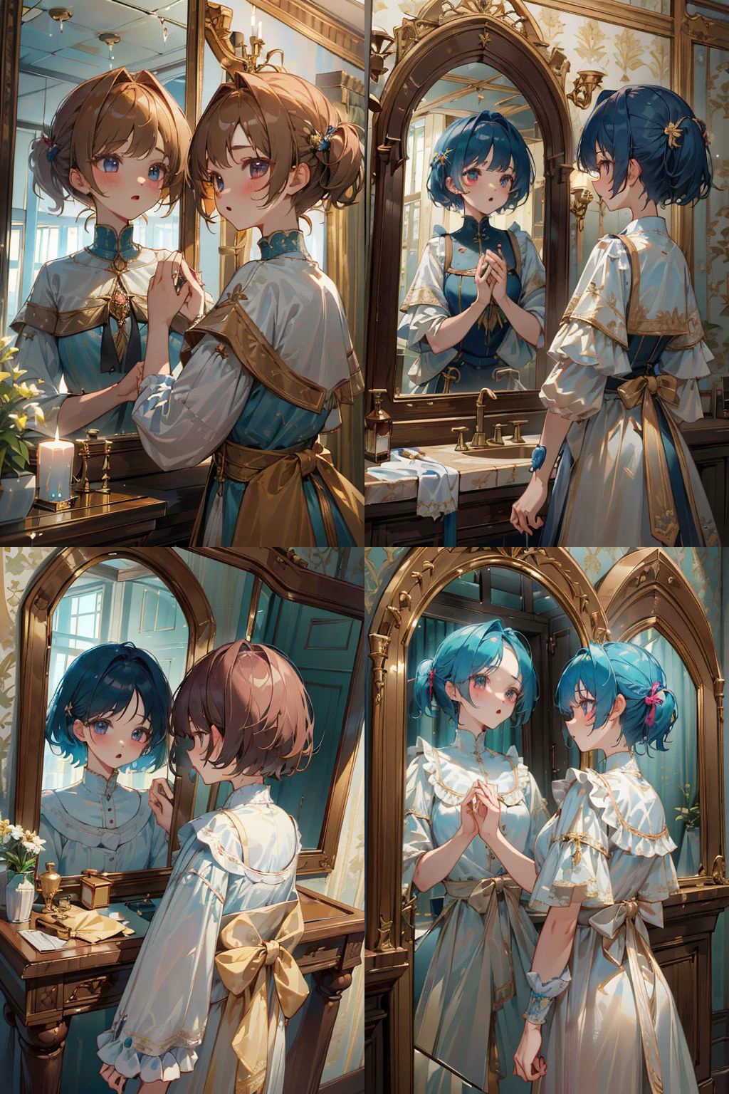 Better image in mirror | 更好照镜子