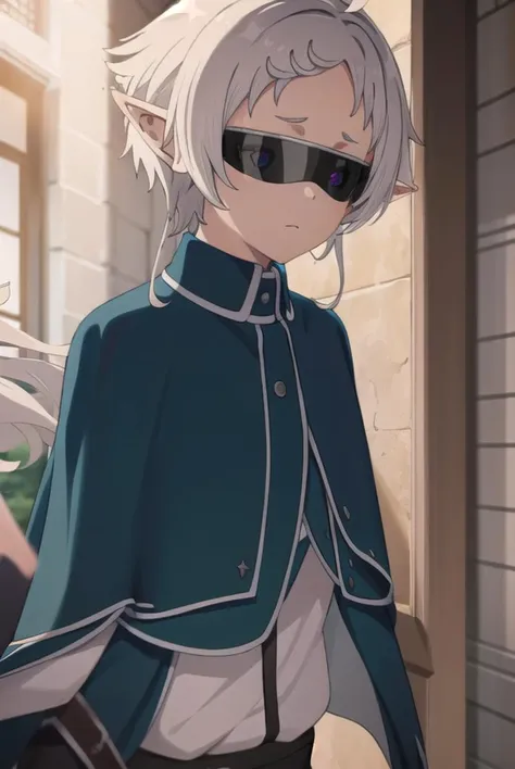 sylphy, <lyco:sylphys2-lyco-nochekaiser:1>, 
sylphy, short hair, ahoge, white hair, pointy ears, (sunglasses:1.5), elf,
BREAK pants, capelet, black pants, cape,
BREAK indoors, library,
BREAK looking at viewer, (cowboy shot:1.5), 
BREAK <lyco:GoodHands-beta2:1>, (masterpiece:1.2), best quality, high resolution, unity 8k wallpaper, (illustration:0.8), (beautiful detailed eyes:1.6), extremely detailed face, perfect lighting, extremely detailed CG, (perfect hands, perfect anatomy),