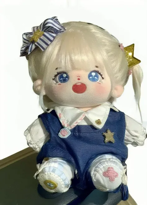 mianhuawawa, blonde hair, blue eyes, solo, white background, 1boy, male focus, overalls, simple background, flower, hair ornament, short hair, sitting, full body, star (symbol), open mouth, plaid, looking at viewer, shoes, bow, star hair ornament, diaper, rabbit, long sleeves, bangs, shirt, 1girl, stuffed toy, hair bow, short twintails, hairclip, twintails, stuffed animal, pink flower, bib
<lora:mianhuawawav2:1>,
