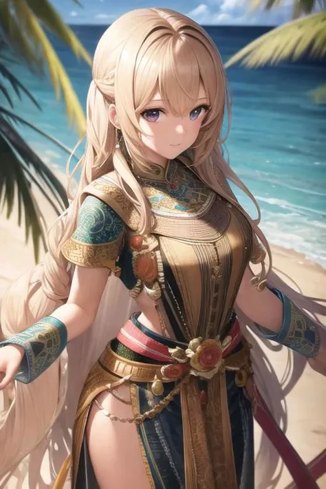 photo of a beautiful 25 years old girl, tan skin, long wavy blonde hair, on a beach, Seychelles, bokeh, sharp focus on subject,
cinematic lighting quality, (sharp focus), backlighting, photo realistic, highly detailed,
superflat, 4k, ultra hd, high resolution , UHD,
The final image should be a professional, award-winning masterpiece with (sharp focus:1.2),, (intricately detailed, hyperdetailed), HDR, (extremely detailed 8k wallpaper), high quality, intense, intricate, highly detailed, octane render, fine detail, ultra realistic, crisp, super sharp, studio quality, masterpiece, best quality, UHD,