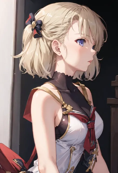 {safe:1.10}, best quality, masterpiece, highres, solo, {z23_azurlane:0.90}, profile, from_side, upper_body
