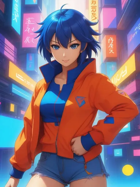 anime artwork art by Franz Vohwinkel, (art by George Tooker:0.8) ,art by Peter Wileman, detailed Digital art, Renderman, Unity Engine, Astonishing "I'm gonna love you like I'm gonna lose you.", horizon-centered, Anime screencap, Screaming, Gutai Group, complementary colors, cheetah print and electric blue details . anime style, key visual, vibrant, studio anime, highly detailed