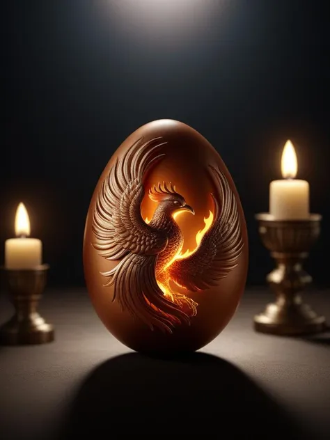 professional 3d model phoenix egg, sharp focus, digital art, hyper realistic, 4 k, unreal engine, highly detailed, hd, chiaroscuro, Subsurface scattering, trending on artstation . octane render, highly detailed, volumetric, dramatic lighting