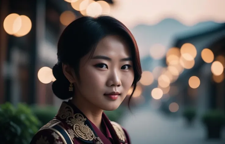 cinematic photo My name is Su Naiqing m City, parents passed away at an early age, and I have lived in an orphanage since I was bor . 35mm photograph, film, bokeh, professional, 4k, highly detailed