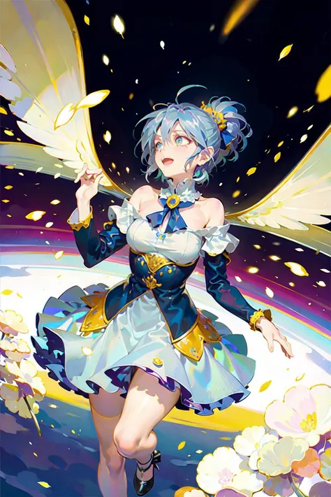 a girl in the air ,<lora:FineSleep style:0.65>