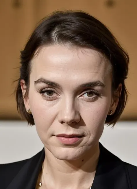 close up portrait of sks woman , by Flora Borsi, style by Flora Borsi, bold, bright colours, ((Flora Borsi)), by Gerda Taro, <lora:lora-small-olga-boladz-v1:1>