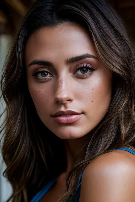 photo of beautiful (carlagu3tta:0.99), a woman in a (stilt house:1.1), perfect hair, wearing (loungewear:1.2), modelshoot style, (extremely detailed CG unity 8k wallpaper), professional majestic (photography by joel meyerowitz:1.1), nikon, 24mm, exposure blend, hdr, faded, trending on ArtStation, trending on CGSociety, extremely intricate, High Detail, Sharp focus, dramatic, soft cinematic light, (looking at viewer), (detailed pupils), (closeup)