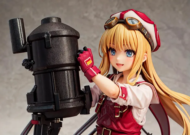 masterpiece:1.2, best quality, 1girl, smile ,hat , goggles, workshop, mechanics, mechanical, tools, upper body, <lora:tita:0.8>