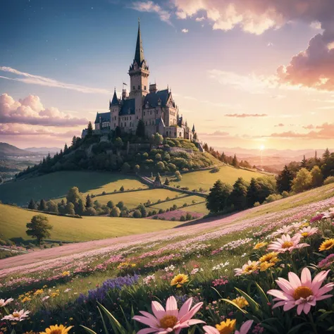 (High Quality:1.4), (Best Quality:1.4), (masterpiece:1.4), official art, official wallpaper, 4k textures,
(whimsical rabbit:cute rabbit:0.7) furry creature ((wild flower field)), sunrise sky color gradient pink yellow green, magical glitter particles around waving ears, watercolor painting soft brush strokes, intricate flower patterns clothing decoration, fine linework illustration style , bubbly expressions, sparkling star shapes eye highlights, whisker detail, long floppy ears twitch, anthropomorphic standing pose, bigfoot feet, floral crown accessory on head, grassy hill as ground, abstract swirls tail movement blur, dreamlike atmosphere , pastel palettes, fantasy realm scene .
(High Quality:1.4), (Best Quality:1.4), (masterpiece:1.4), official art, official wallpaper, 4k textures, (detailed:1.05), (extremely detailed:1.06), sharp focus, (intricate:1.03), (extremely intricate:1.04), (Epic scenery:1.09), (beautiful scenery:1.08), (detailed scenery:1.08), (intricate scenery:1.07), (wonderful scenery:1.05), low contrast, soft cinematic light, soothing tones, HDR