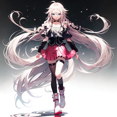 ((masterpiece)), ((best quality)), 4k, 8k, wallpaper, 1girl, solo,ia (vocaloid), <lora:IA:0.6>, full body, portrait
