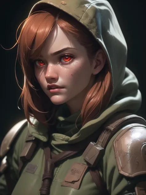 Movie, ((Face close up)), best quality, clear graphics, torch light, (The detail is clear to every hair on the face), 1girl, demonic, evil, nsfw, sexy woman, eye depth, (brother moons), (dead space) ,science fiction, (beautiful glowing red eyes), photo realistic, 20 megapixel, nikon d850, ((vibrant, photo realistic, realistic, dramatic, sharp focus, 8k)), (faded freckles:0.6), subsurface scattering, sharp, retouched, intricate detail, by Greg Rutkowski, by (Jeremy Lipking:0.8), ((junji ito)), by ralph bakshi,((Silent Hill)), H.R. Giger, Beksinski