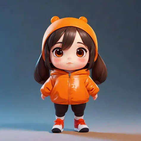 (masterpiece,best quality:1.5), 3D character, 1 girl, chibi, Umaru chan, orange clothes, (full body:1.2), transparent background, <lora:3dcharacter:0.8:MIDD> BREAK <lora:UmaruDoma:0.6:MIDD>
