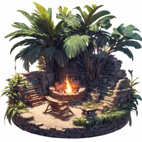 RAW photo, 8k uhd, Analog style, (Masterpiece, Best Quality, Highres:1.3), dramatic, cinematic, BREAK,
(Isometric perspective:1.4) (Pixar style:1.2) (3D model render:1.3) of little (intricate:1.2) (ancient elven beach ruins:1.32), (deck chair, stairs, (palms:1.26), (car, rocks, sand (castle:1.11):1.1):1.1), (fence:1.02), ((overgrown:1.07) desert, sand, well, (campfire:1.15):1.05), ((white background:1.1), solid background, global illumination, raytracing, modeling, HDR, octane render, unreal render, miniature:1.2), (hyperdetailed, absurdres:1.1), BREAK,
<lora:more_details:1.0>