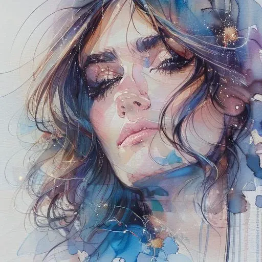 <lora:ArsMJStyle_-_Watercolor:1>,quality, ArsMJStyle, Watercolor, portrait