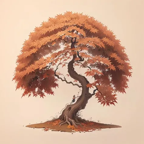 (masterpiece, top quality, best quality, official art, beautiful and aesthetic:1.2),(8k, best quality, masterpiece:1.2),CGpaintingtree asw, no humans, white background, tree, (simple background:1.4), leaf, still life, autumn leaves,,<lora:CGpaintingtree asw_20230725130444:0.8>, <lora:shuV2:0.2>