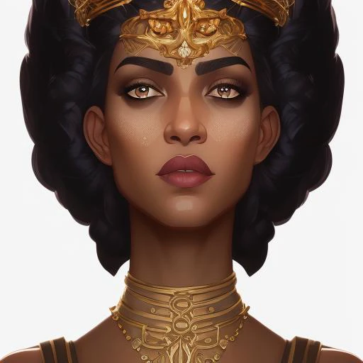 highly detailed portrait of an elegant norwegiangoddess, ornate crown, beautiful symmetrical face, glowing skin, digital painting,  global lighting, detailed and fantasy, leagueofstyle