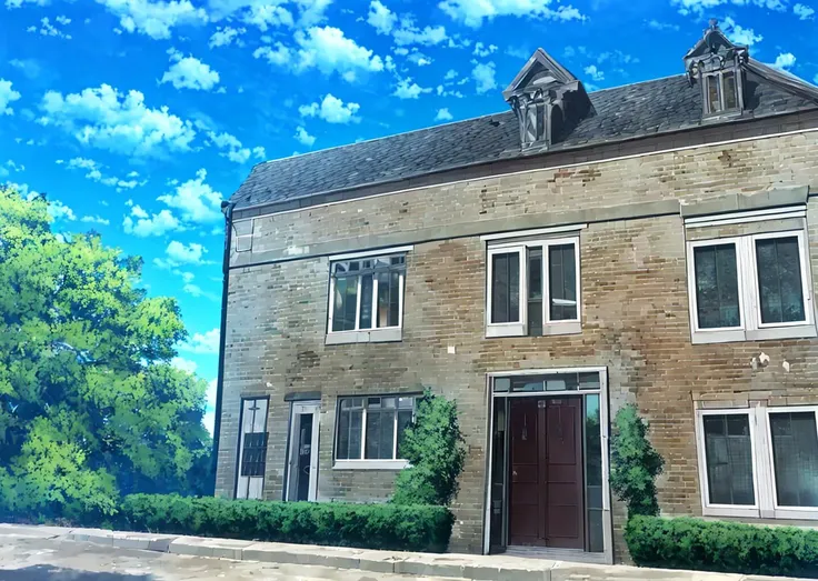 masterpiece, best quality,blue sky, outdoors,