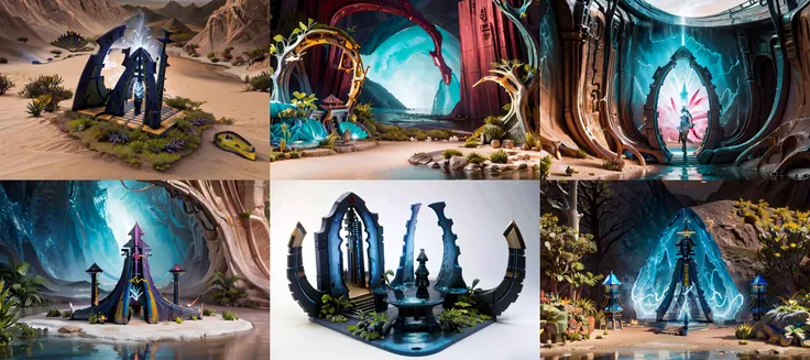 (otherworldly, otherworldly atmosphere, otherworldly appearance), highly insanely detailed, masterpiece, top quality, best quality, highres, 4k, 8k, RAW photo, ((ancient egyptian theme:1.2)), 
tentacle dress, (underwater), 
Homestay, Resort, Guest House, 
<lora:Eldar_World:0.8>, Eldar_World, scifi, building, structure, still life, blue glow, blue theme, swirling energy, underwater, aquarium, (fantasy world)