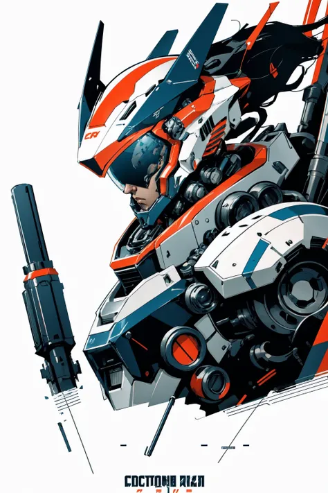 cinematic close up shot, concept art
masterpiece, best quality, 1girl, helmet, rocket launcher, mechanical arms, science fiction, , mecha,
ink, simple , clear lines, flat color, high contrast, vector art
<lora:nijiMecha:0.7>