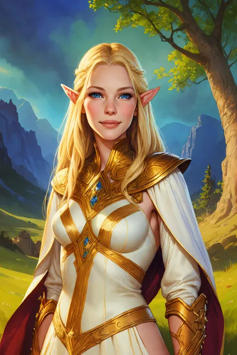 sketch of liv tyler , a gorgeous elven blond blue eyed female warrior with delicate facial features dress, smiling
(masterpiece, award winning, best quality:1.3),
by Ken Kelly